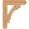 Ekena Millwork Merced Craftsman Smooth Bracket, Western Red Cedar, 3 1/2"W x 18"D x 22"H BKT04X18X22MRC04SWR - alternate 3